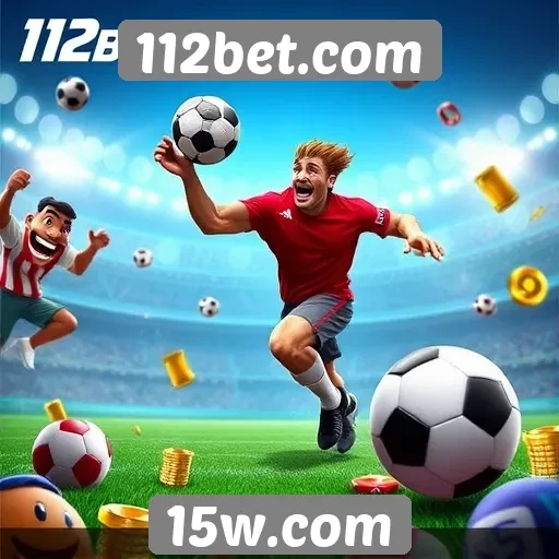 Variedade de jogos disponíveis em 112bet.com